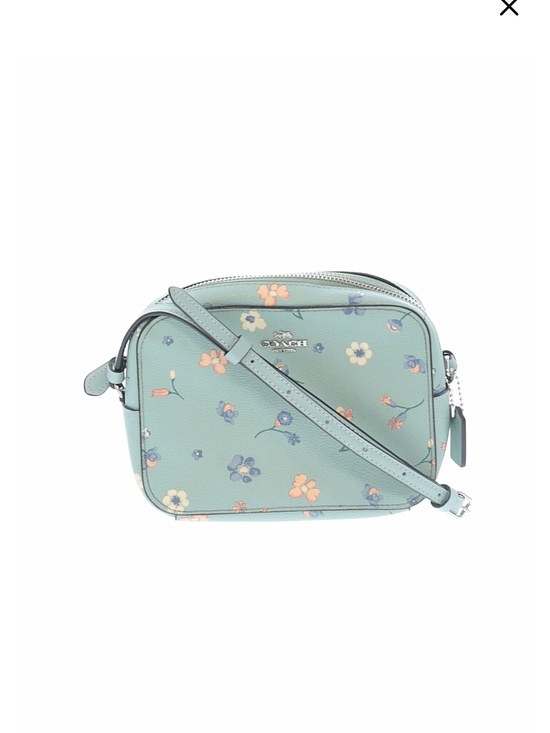 Coach Handbags - Coach Jamie mini camera crossbody bag light blue mystical floral print